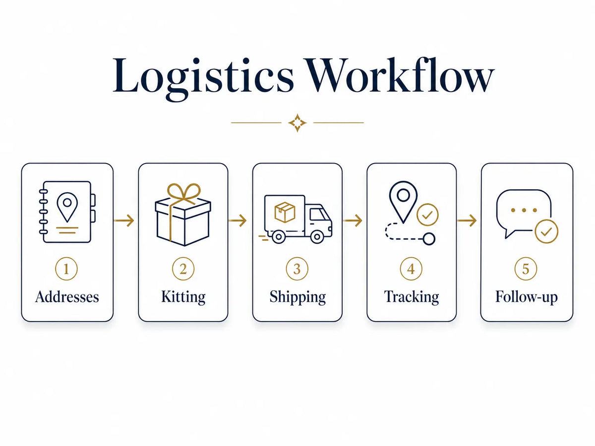 Five Steps to Corporate Gifting Logistics