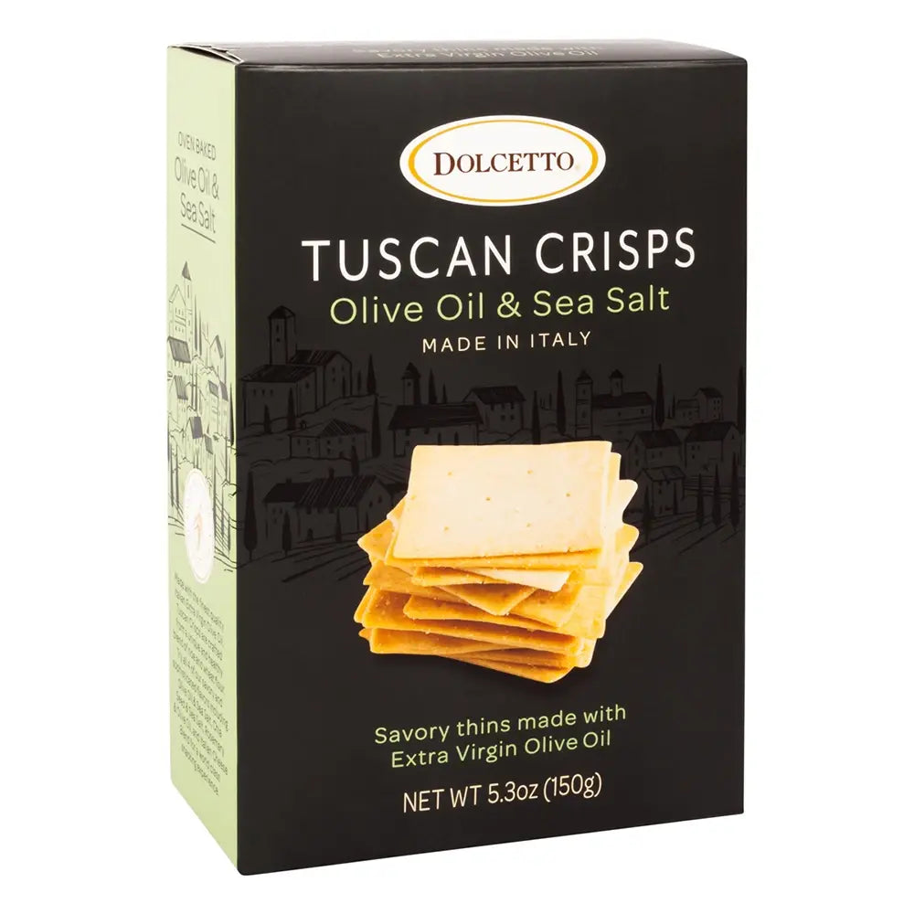Olive Oil & Sea Salt Tuscan Crisps