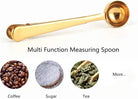 Gold Tea and Coffee Scoop Clip