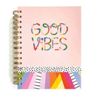 Good Vibes Spiral Journal