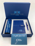 Notebook, pen, & tumbler set