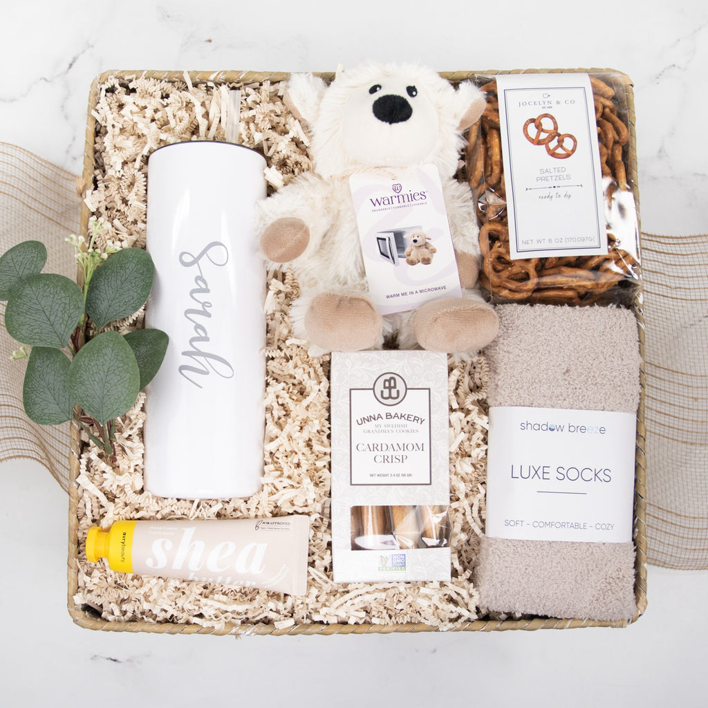 Get well gift basket box