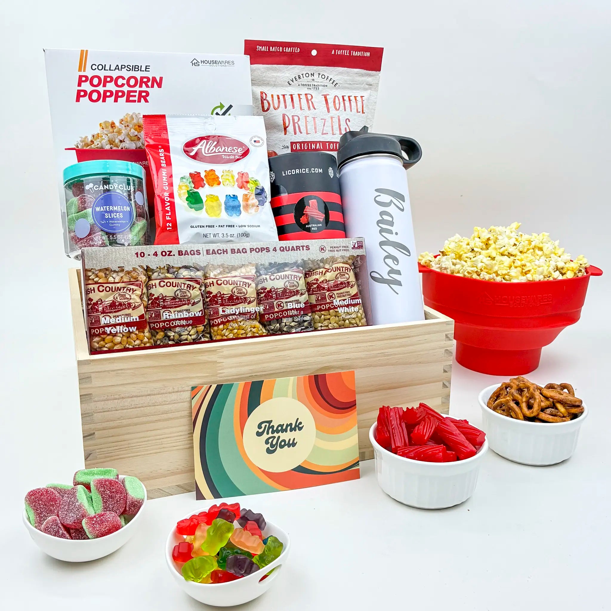 Personalized Movie Lover Gift Basket