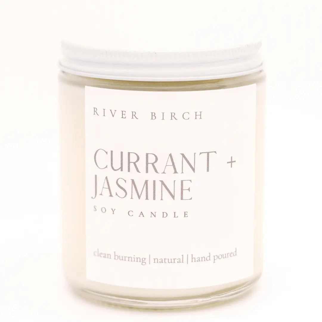 Currant Jasmine Soy Candle