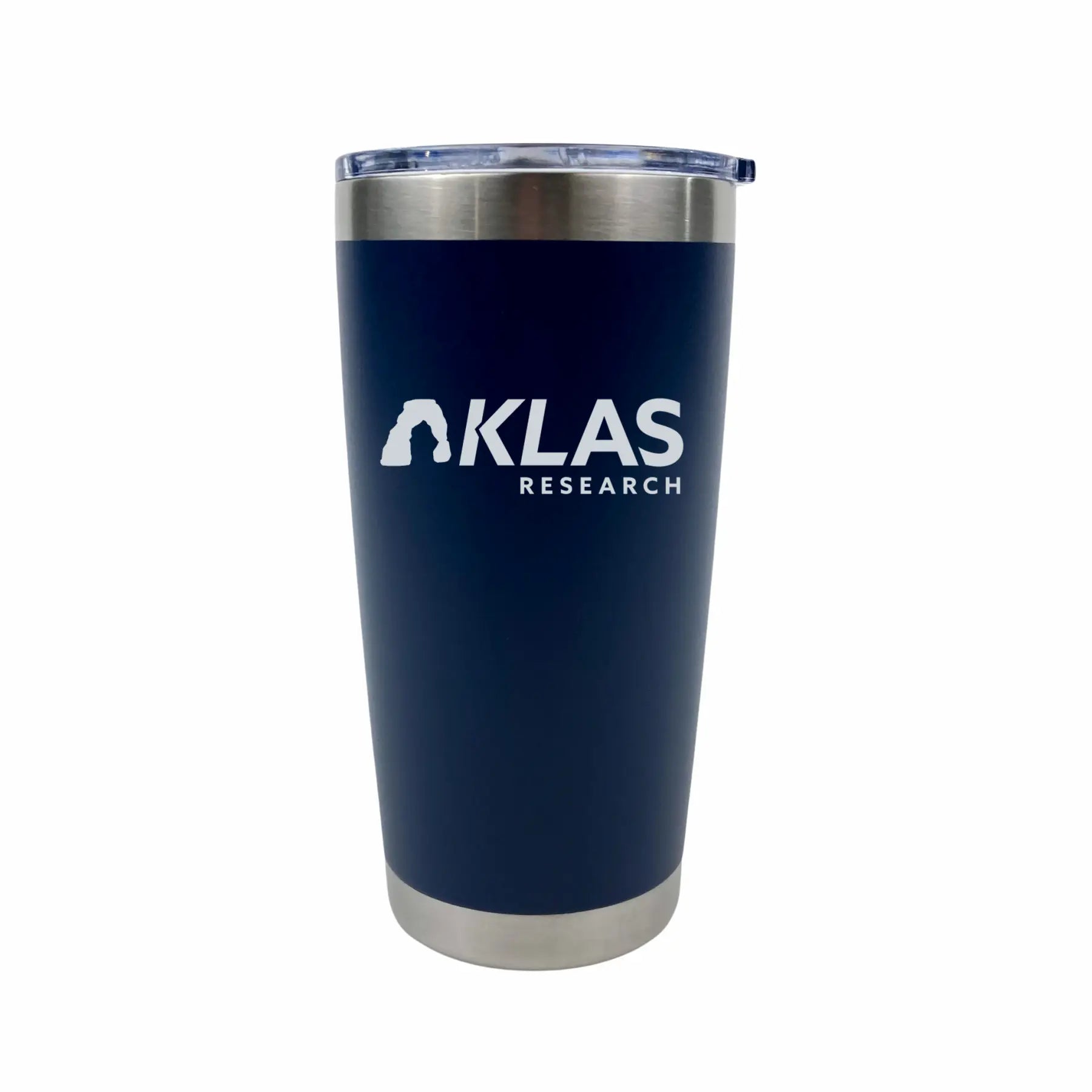KLAS Branded Navy Blue Tumbler