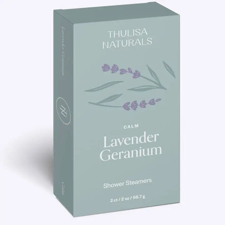 Lavender Geranium Shower Steamers