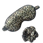 Leopard Sleep Mask and Hair Scrunchie