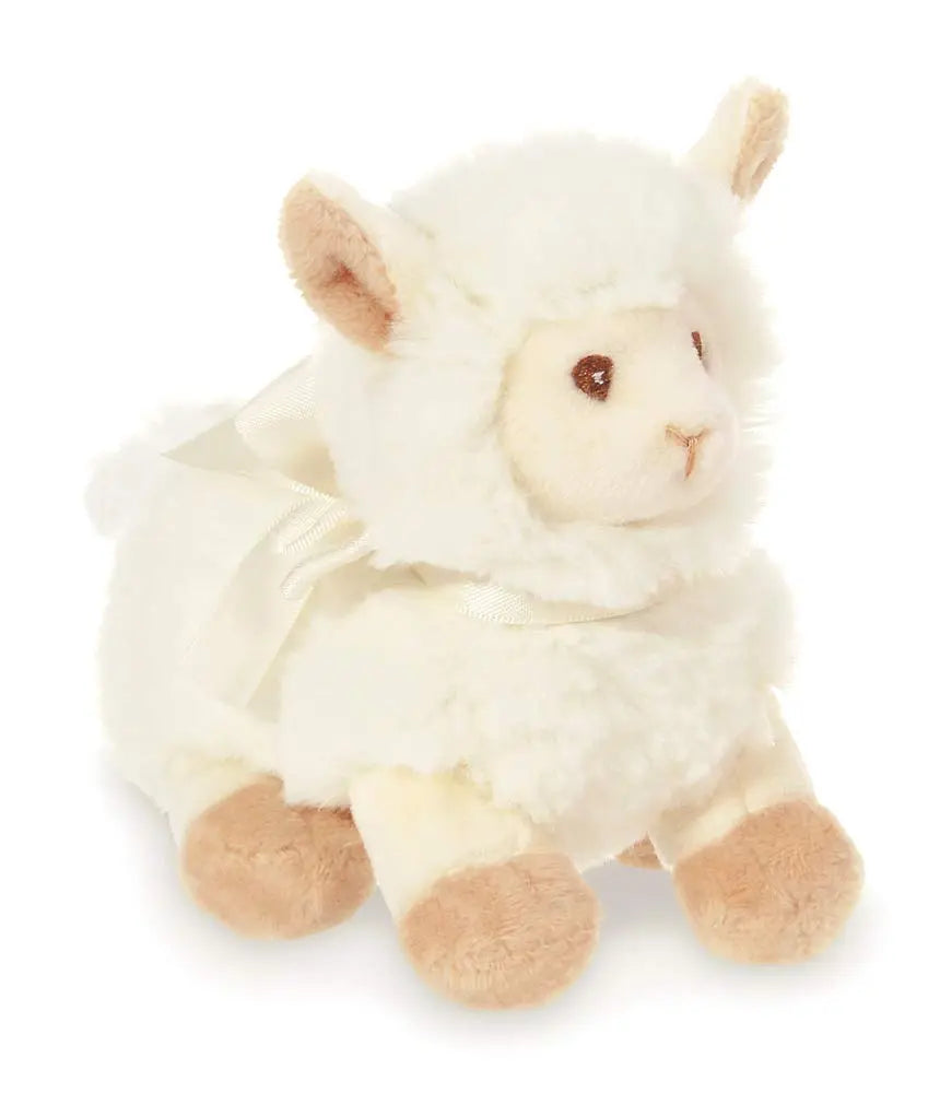 Mini Stuffed Llama with Rattle