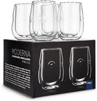 Double Walled Wine Glasses