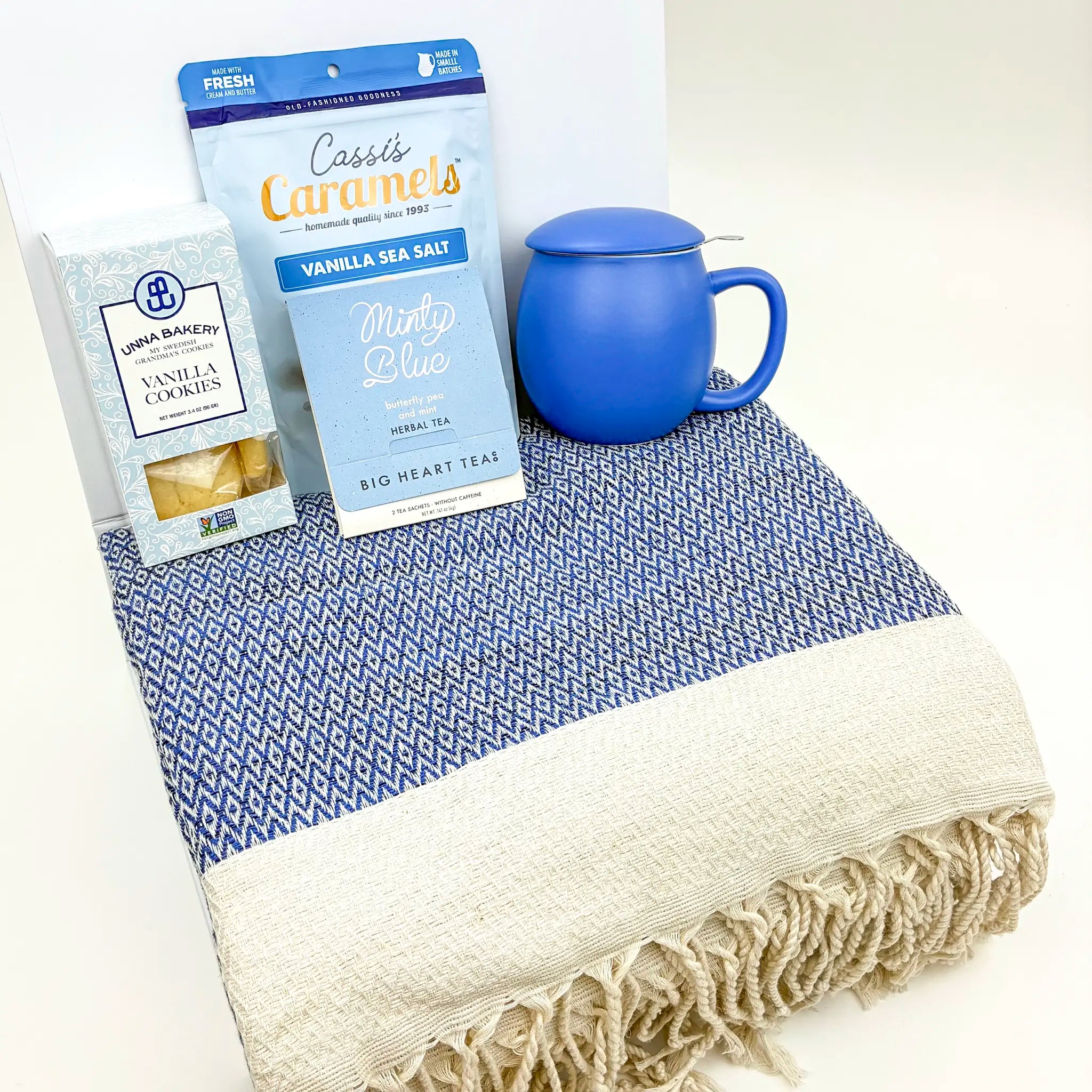 My afternoon Blues Tea Gift Basket