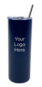 Navy Blue Skinny Tumbler