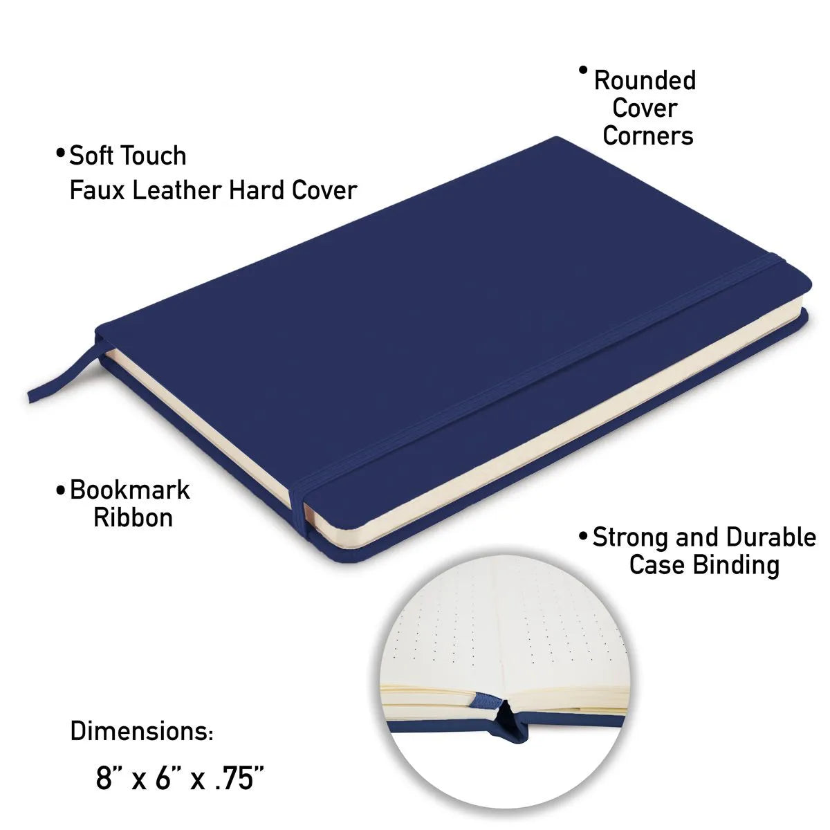 Navy Blue Notebook