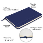 Navy Blue Notebook