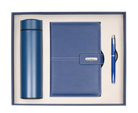Navy Blue Notebook, Pen & Tumbler Set