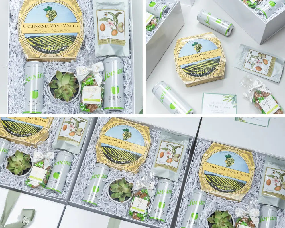 Northern California Wedding Guest Welcome GIfts