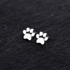 Paw Shaped Earring Studs