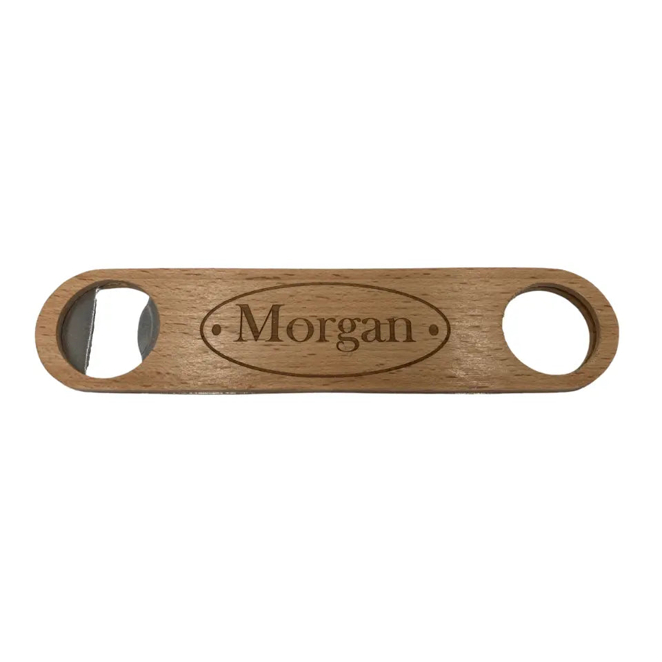Personalized Wooden Bottle Opener