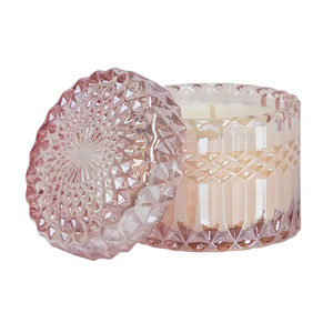 Breezy Gifting Pink Chiffon Shimmer Candle