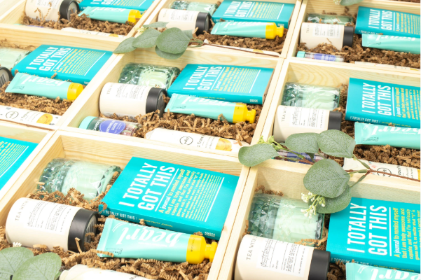 Appreciation Gifts in wooden crates