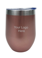 Rose Gold Wine Tumbler
