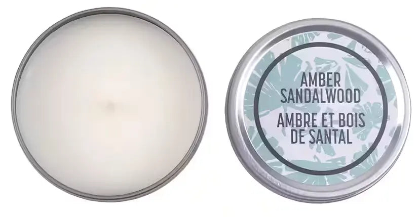 Amber Sandalwood Candle