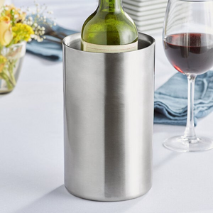 Breezy Gifting Stainless Steel Wine Chiller