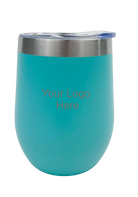 Teal Wine Tumbler