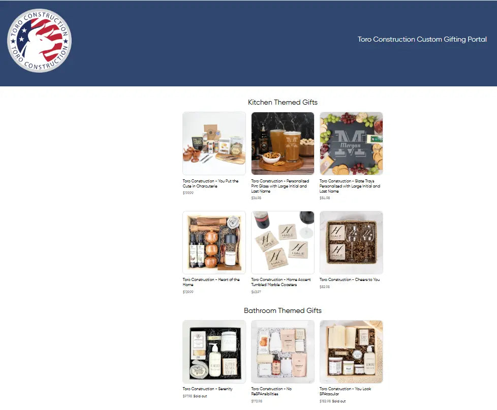 Corporate Gifting Portals.