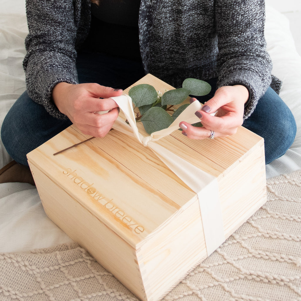 Pine Crate Gift Boxes | Shadow Breeze