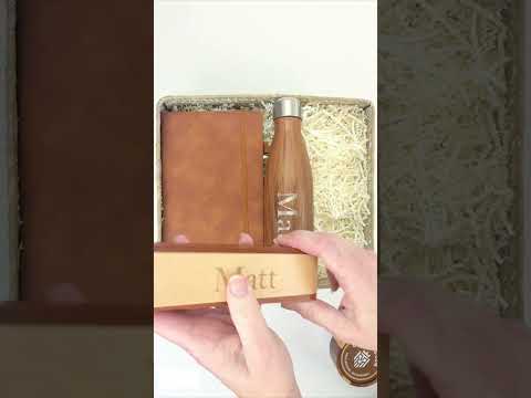 Personalized office gift set