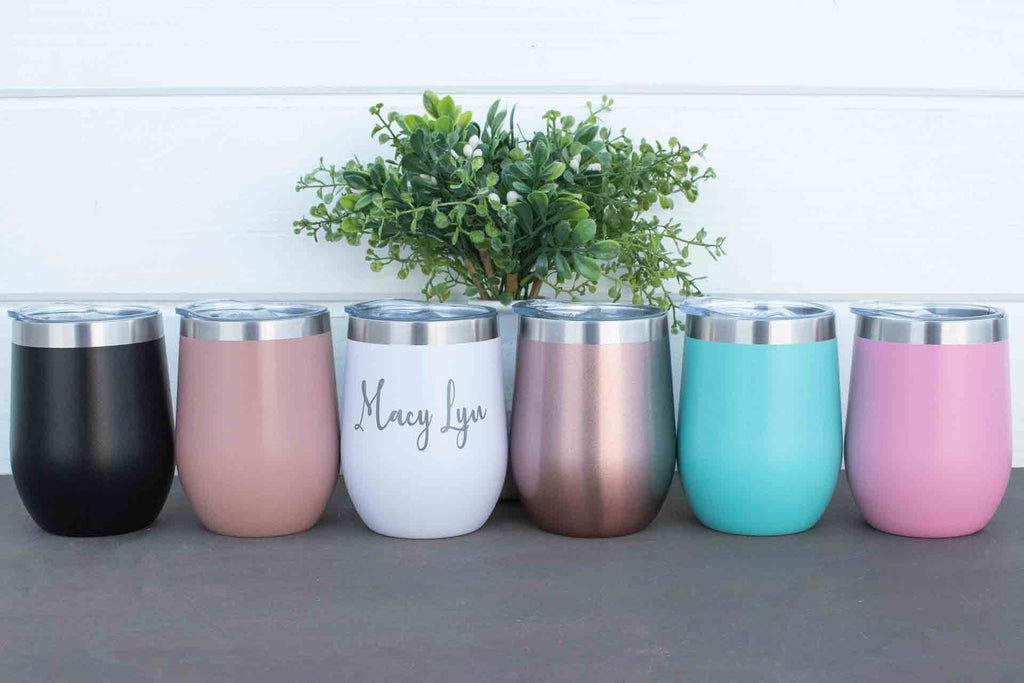 Wine Tumblers Personalized